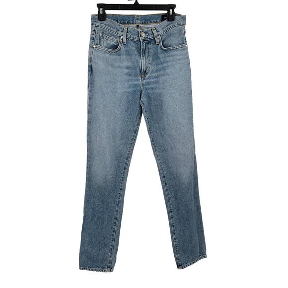 Goldsign Jeans High Rise Straight Fit Blue size 25 - Picture 1 of 4